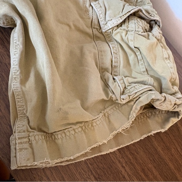 ❤️ American Eagle Men's Cargo Shorts Size 36 Tan Khaki Utility Gorpcore - Picture 9 of 10